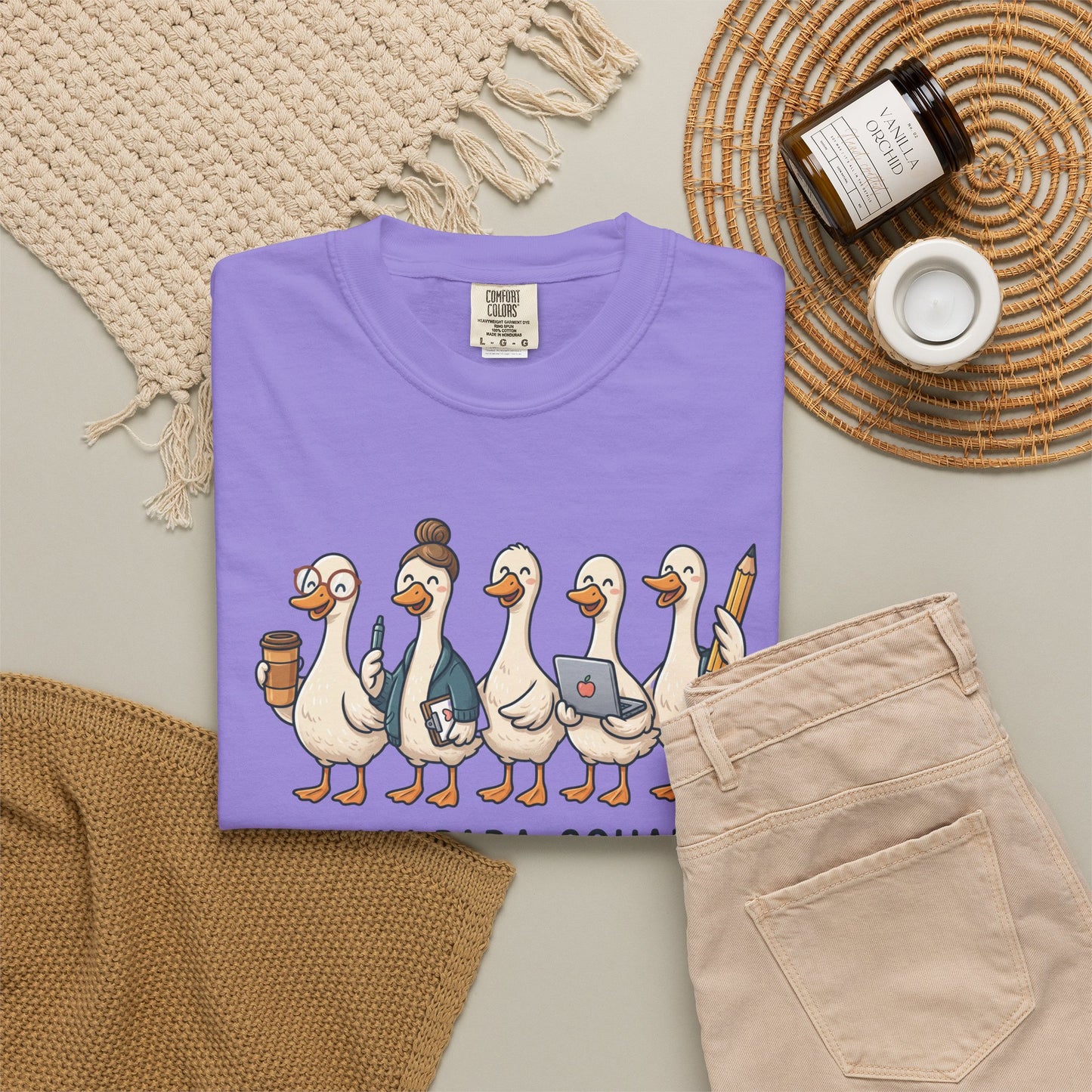 Silly Para Squad Shirt | Goose Paraprofessional Shirt | Comfort Colors Teacher Assistant Tee