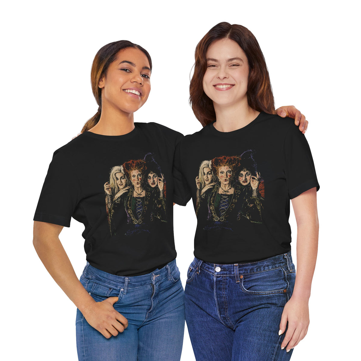Halloween Graphic Design Witchy Festive T-Shirt for Spooky Season Outfits Perfect for Parties and Fall Festivals