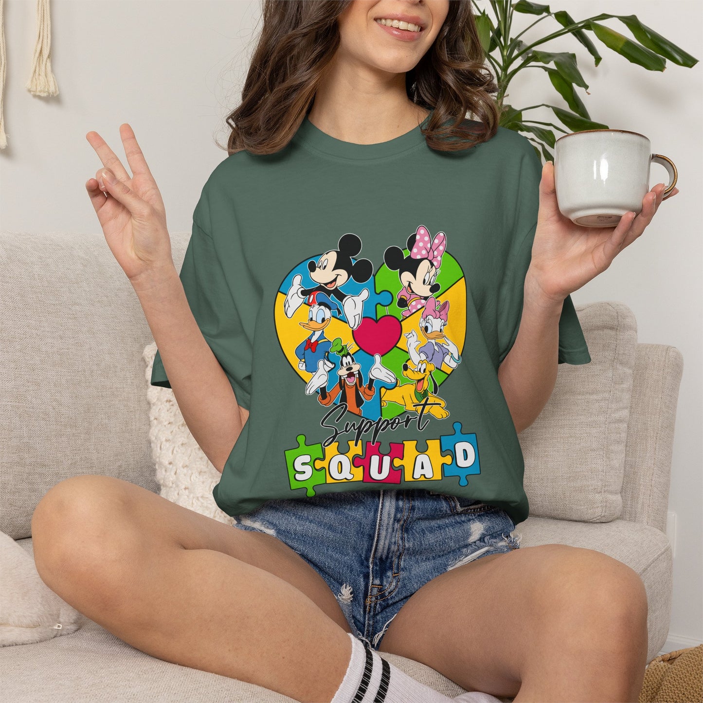 Autism Awareness Shirt | Comfort Colors Tee | Neurodiversity Inclusion Graphic T-Shirt