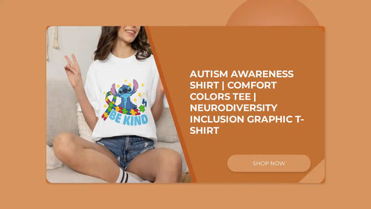 Autism Awareness Shirt | Comfort Colors Tee | Neurodiversity Inclusion Graphic T-Shirt by@Outfy