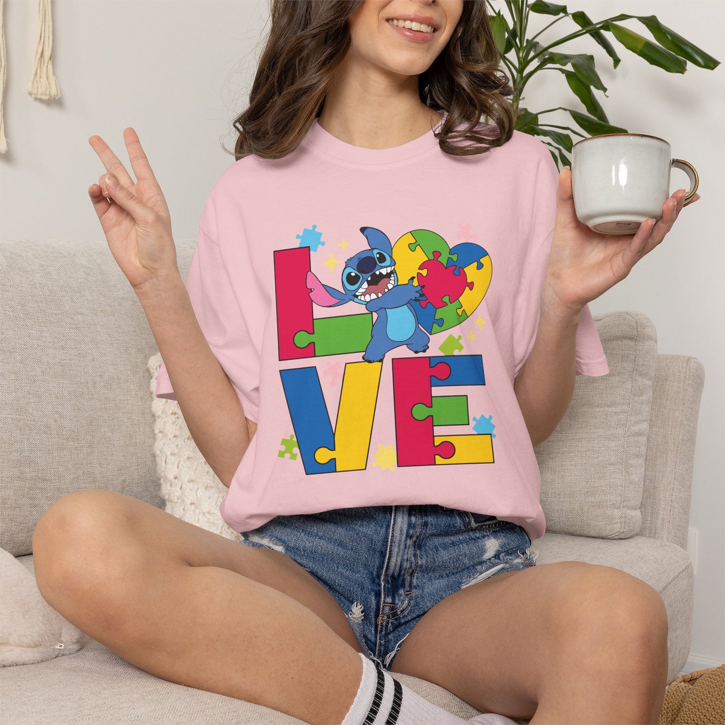 Autism Awareness Shirt | Comfort Colors Tee | Neurodiversity Inclusion Graphic T-Shirt