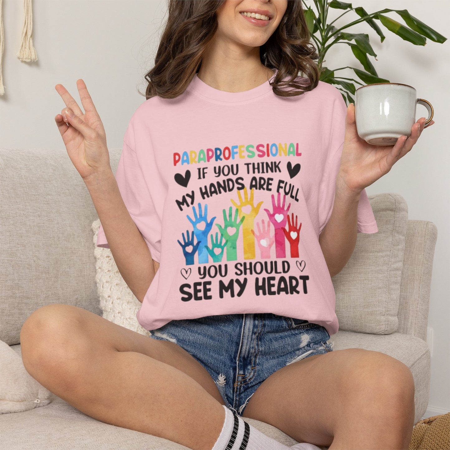 Paraprofessional Shirt | Teacher Assistant Tee | Comfort Colors Special Education Shirt