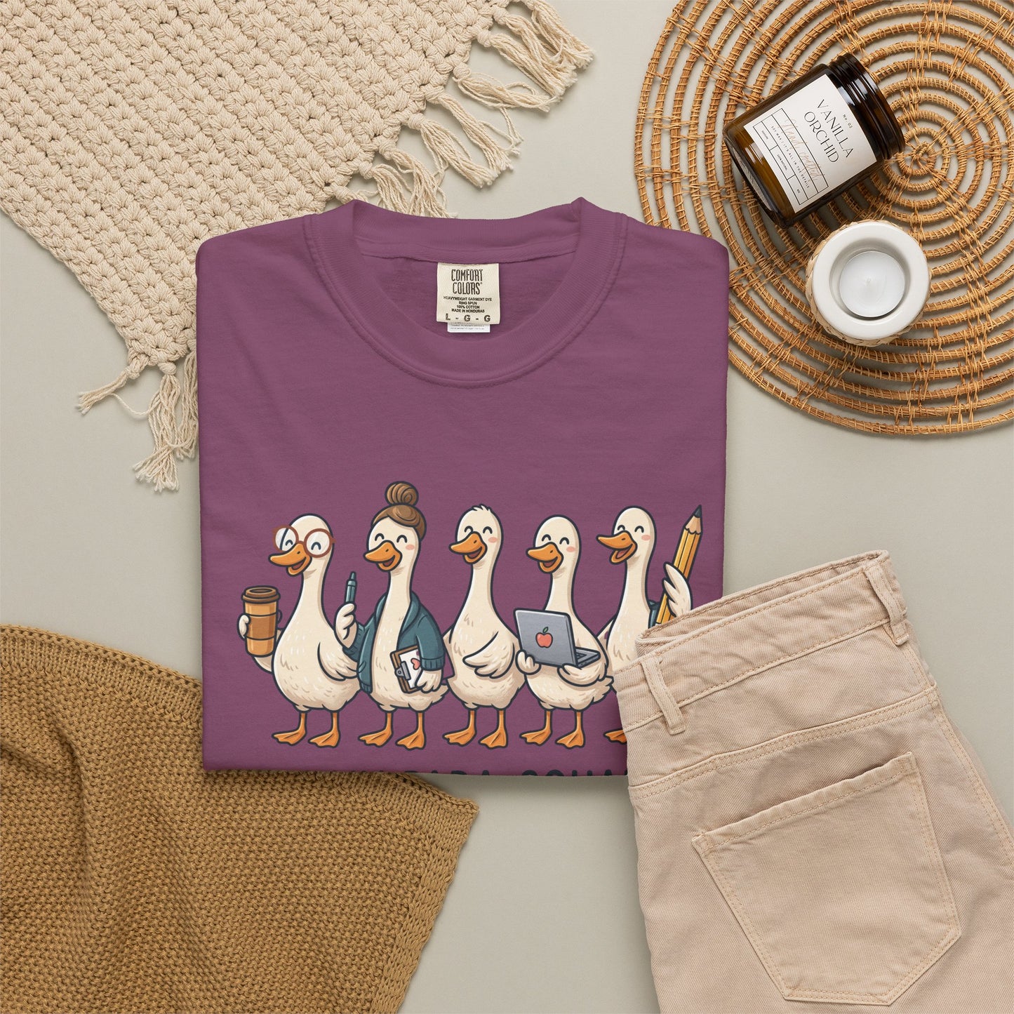 Silly Para Squad Shirt | Goose Paraprofessional Shirt | Comfort Colors Teacher Assistant Tee