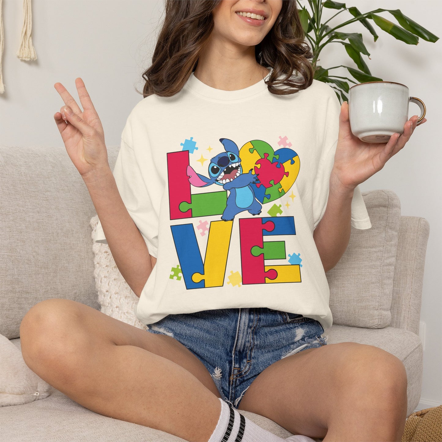 Autism Awareness Shirt | Comfort Colors Tee | Neurodiversity Inclusion Graphic T-Shirt