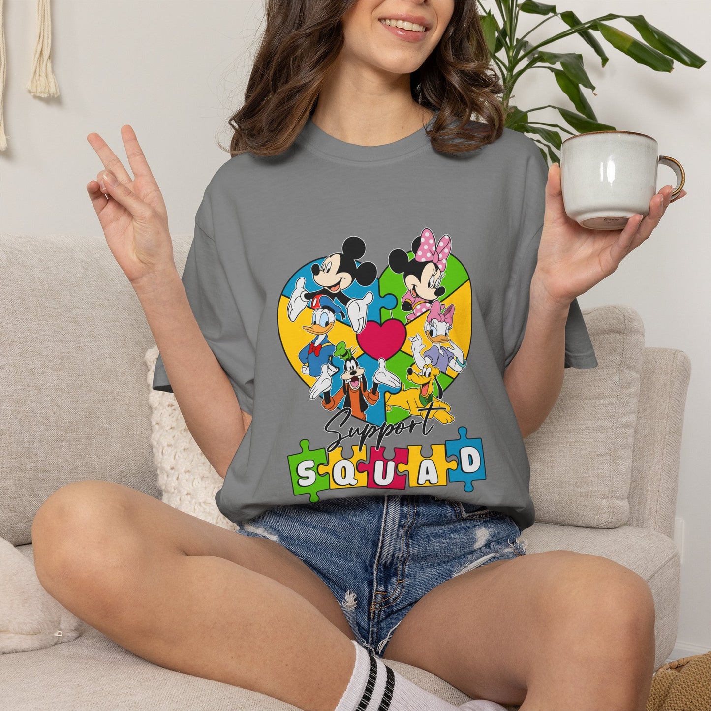 Autism Awareness Shirt | Comfort Colors Tee | Neurodiversity Inclusion Graphic T-Shirt