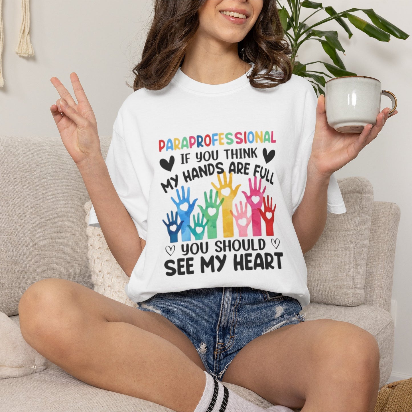Paraprofessional Shirt | Teacher Assistant Tee | Comfort Colors Special Education Shirt