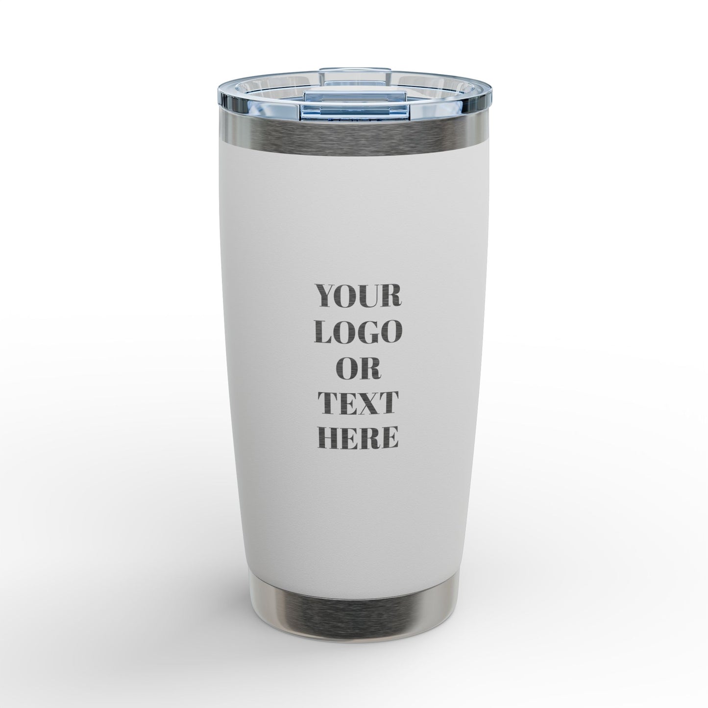 Custom Laser Engraved 20oz Tumbler – Personalized Stainless Steel Travel Mug with Name or Logo