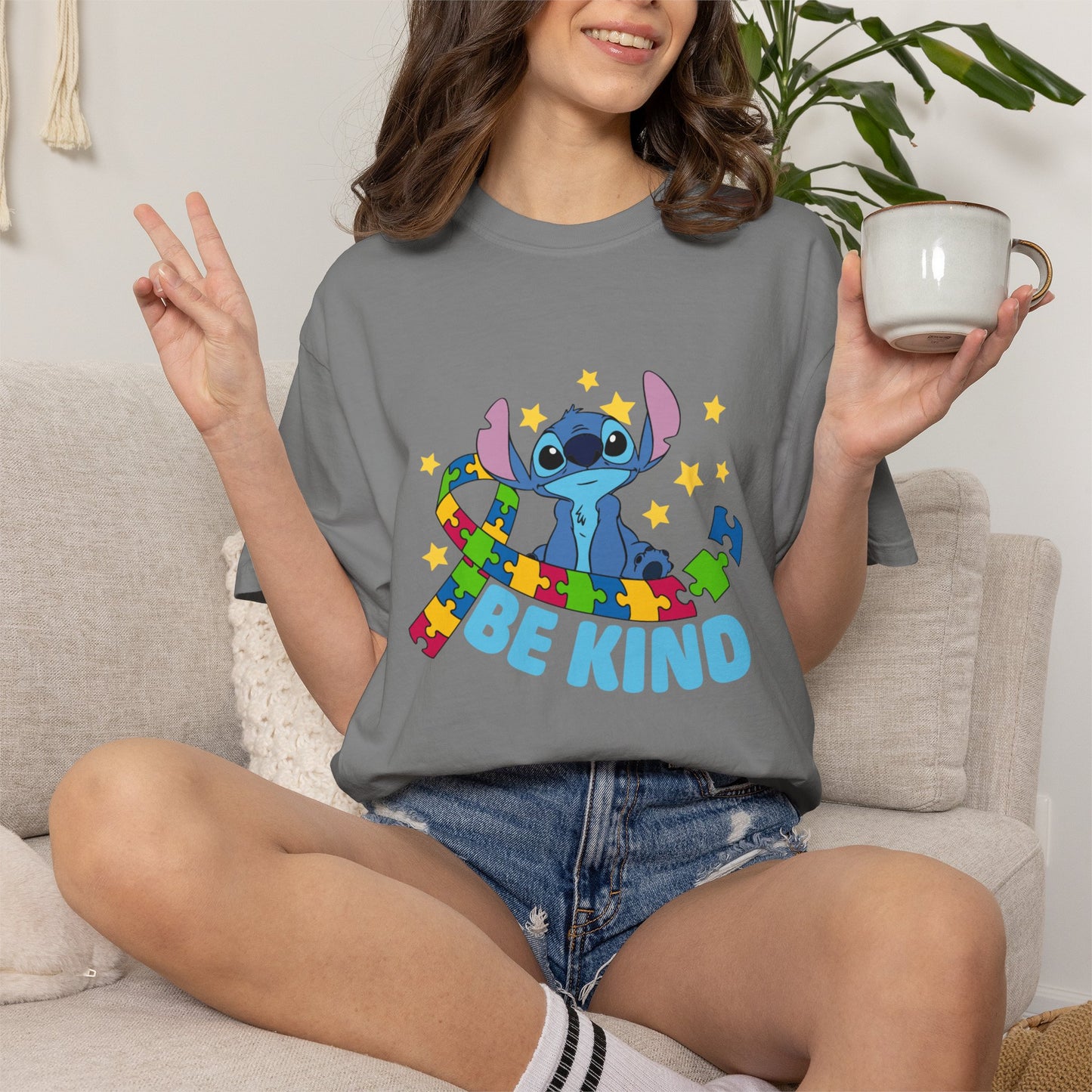Autism Awareness Shirt | Comfort Colors Tee | Neurodiversity Inclusion Graphic T-Shirt