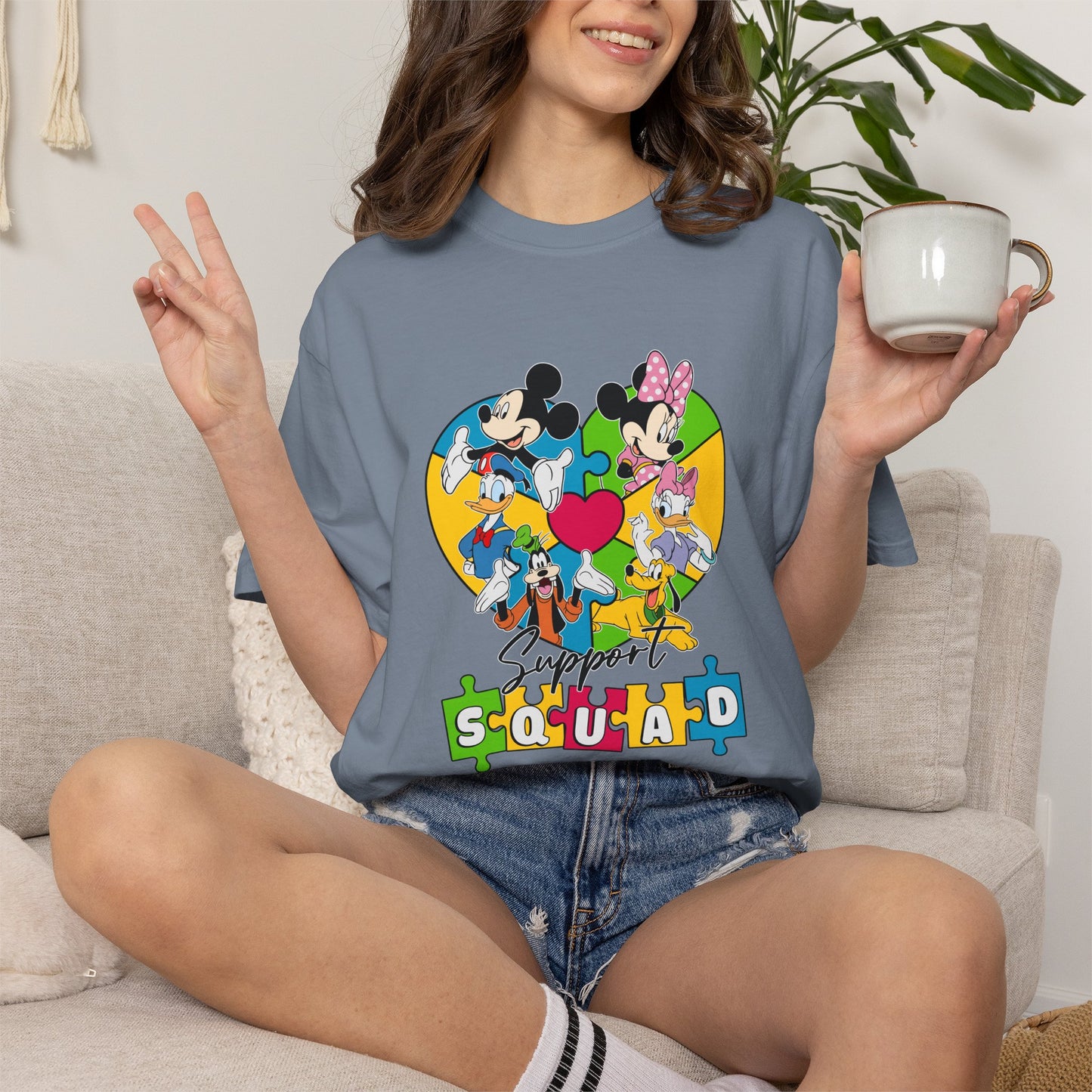 Autism Awareness Shirt | Comfort Colors Tee | Neurodiversity Inclusion Graphic T-Shirt