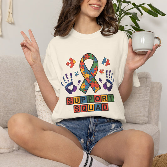 Autism Awareness Shirt | Comfort Colors Tee | Neurodiversity Inclusion Graphic T-Shirt