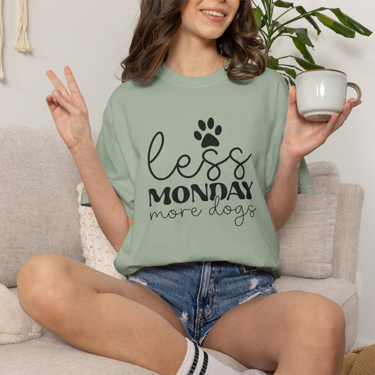 Dog Mom Shirt | Comfort Colors Tee | Cute Dog Lover Graphic T-Shirt for Women