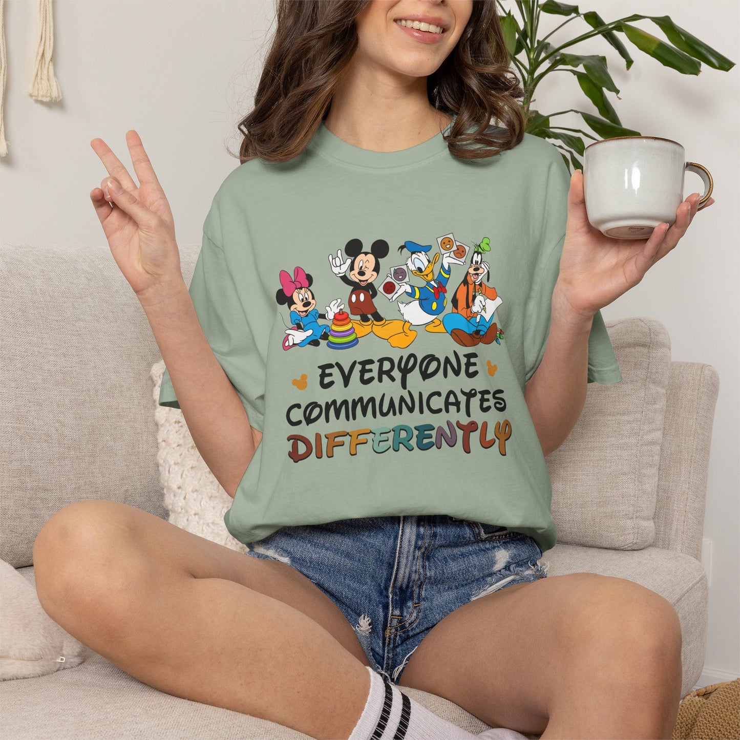 Autism Awareness Shirt | Comfort Colors Tee | Neurodiversity Inclusion Graphic T-Shirt