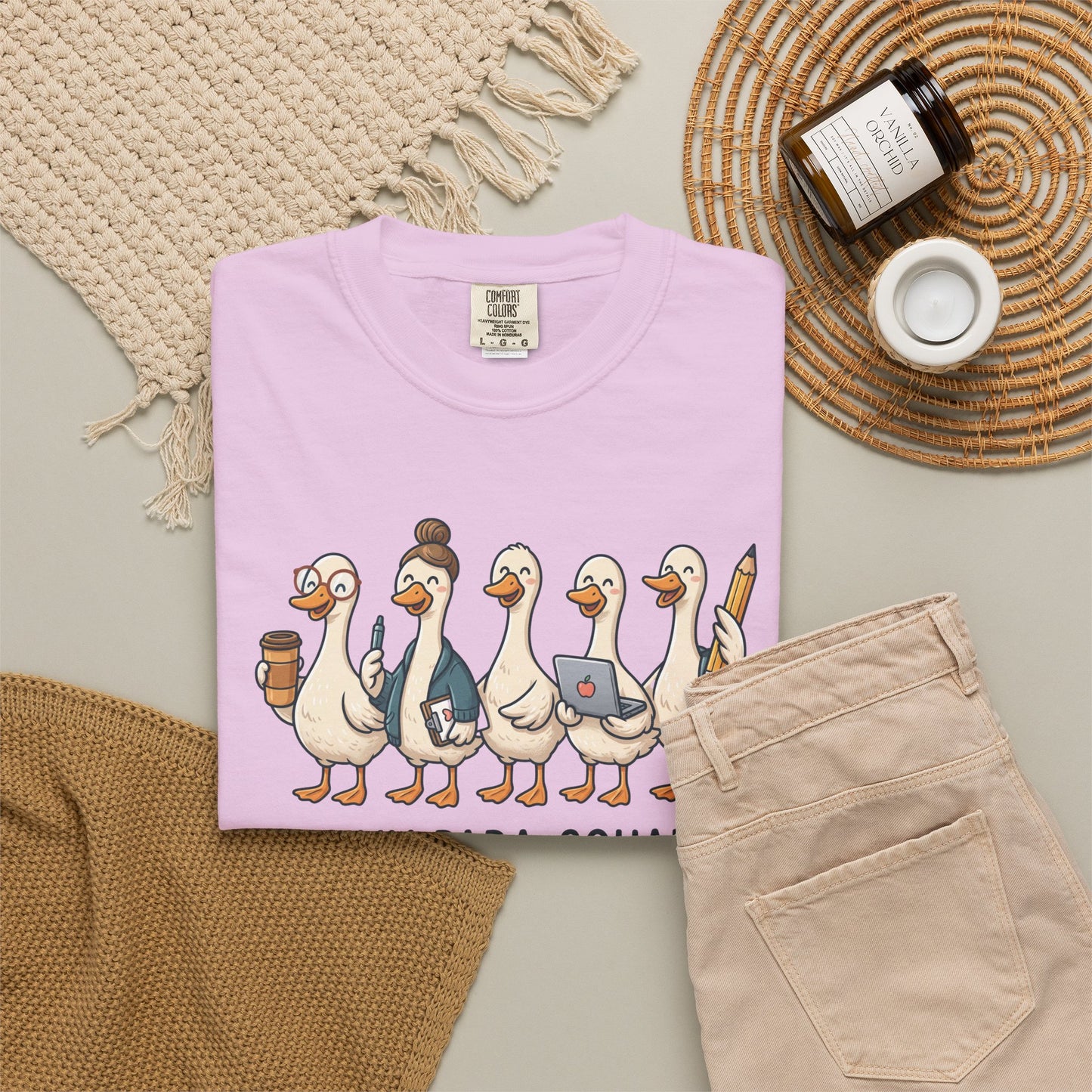 Silly Para Squad Shirt | Goose Paraprofessional Shirt | Comfort Colors Teacher Assistant Tee