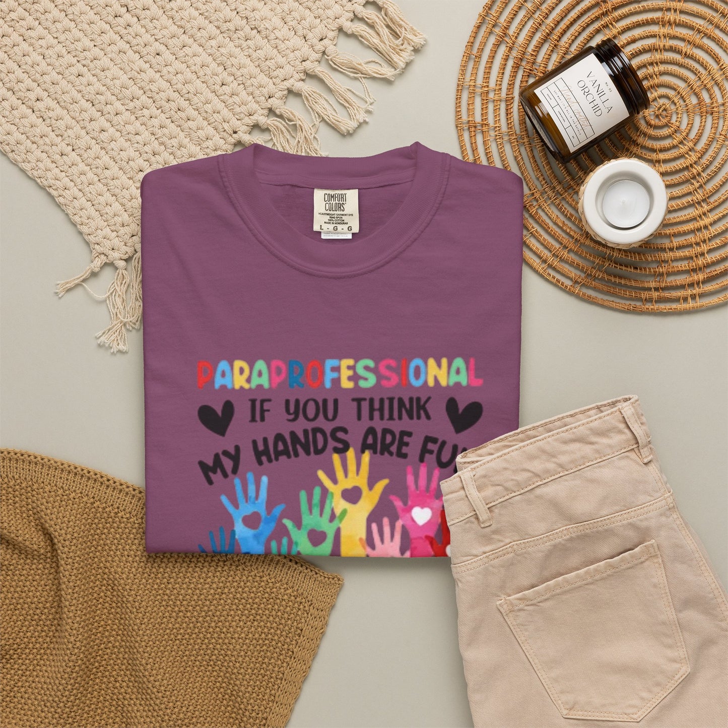 Paraprofessional Shirt | Teacher Assistant Tee | Comfort Colors Special Education Shirt
