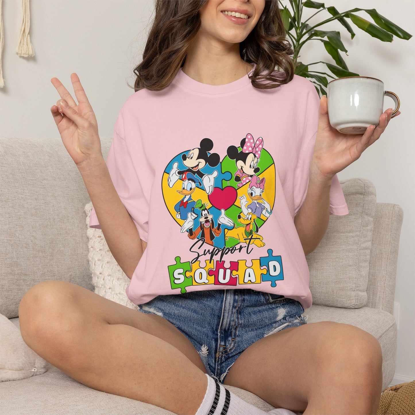 Autism Awareness Shirt | Comfort Colors Tee | Neurodiversity Inclusion Graphic T-Shirt