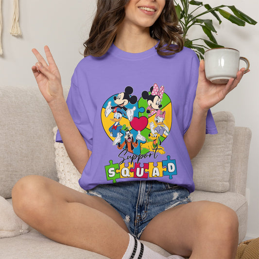 Autism Awareness Shirt | Comfort Colors Tee | Neurodiversity Inclusion Graphic T-Shirt