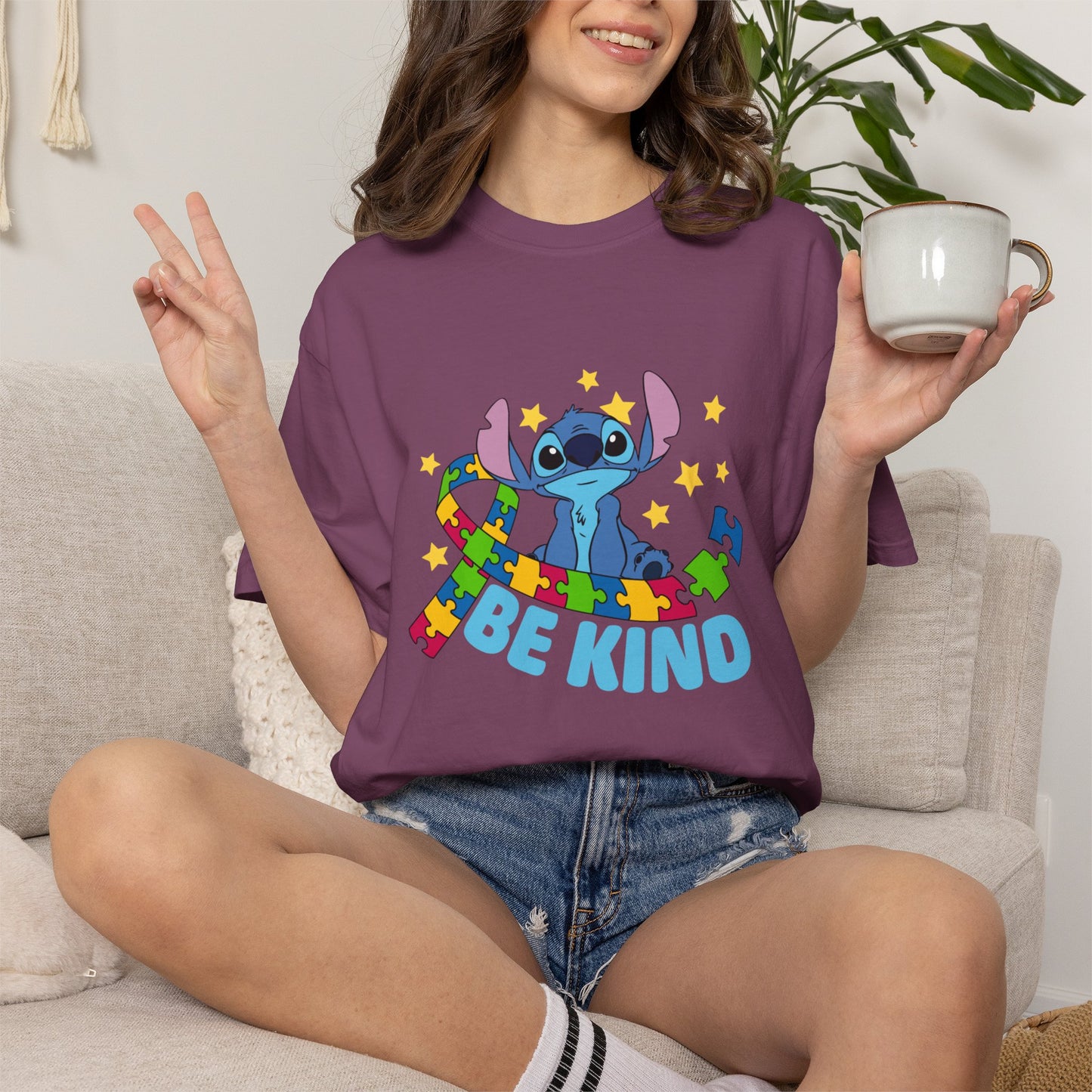 Autism Awareness Shirt | Comfort Colors Tee | Neurodiversity Inclusion Graphic T-Shirt