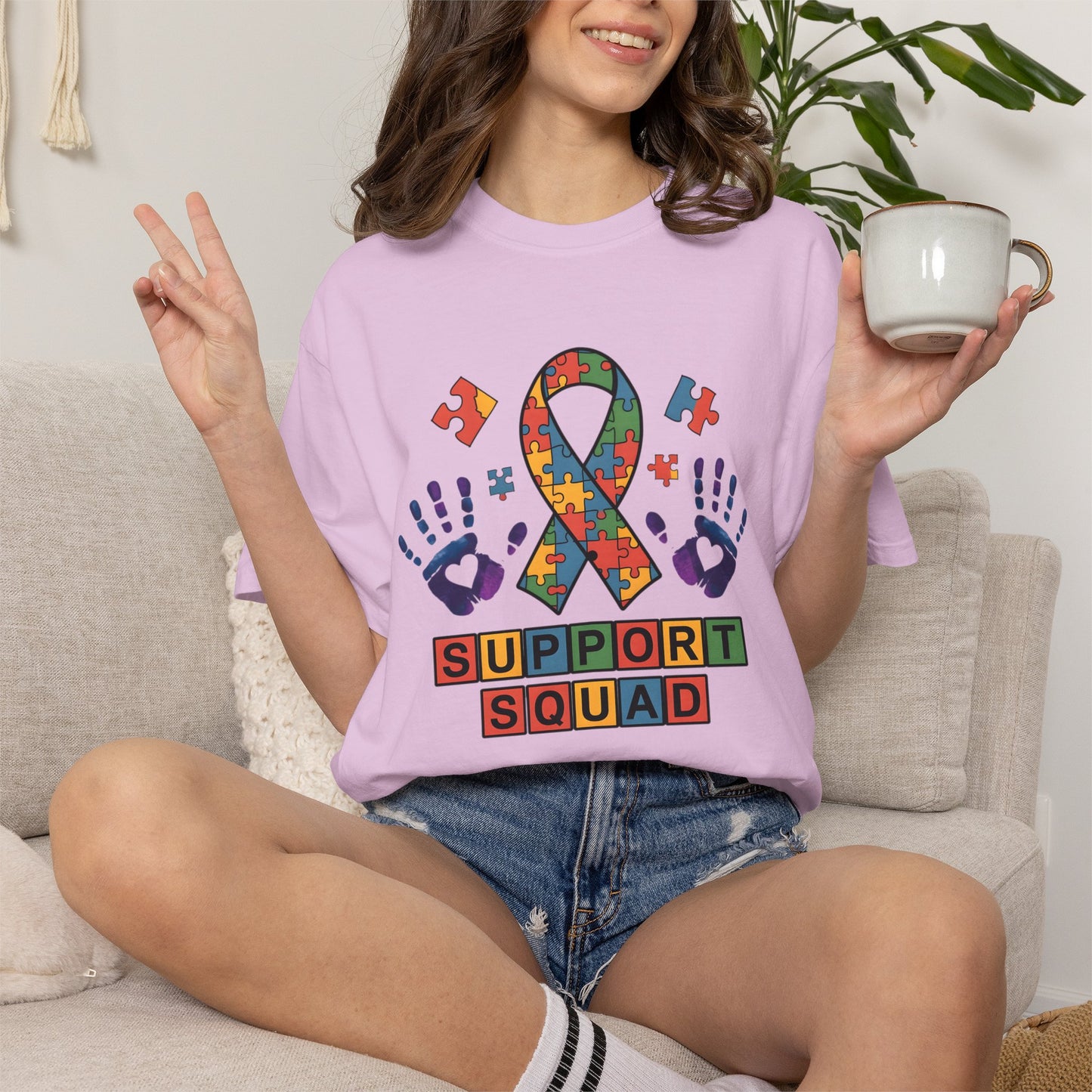 Autism Awareness Shirt | Comfort Colors Tee | Neurodiversity Inclusion Graphic T-Shirt