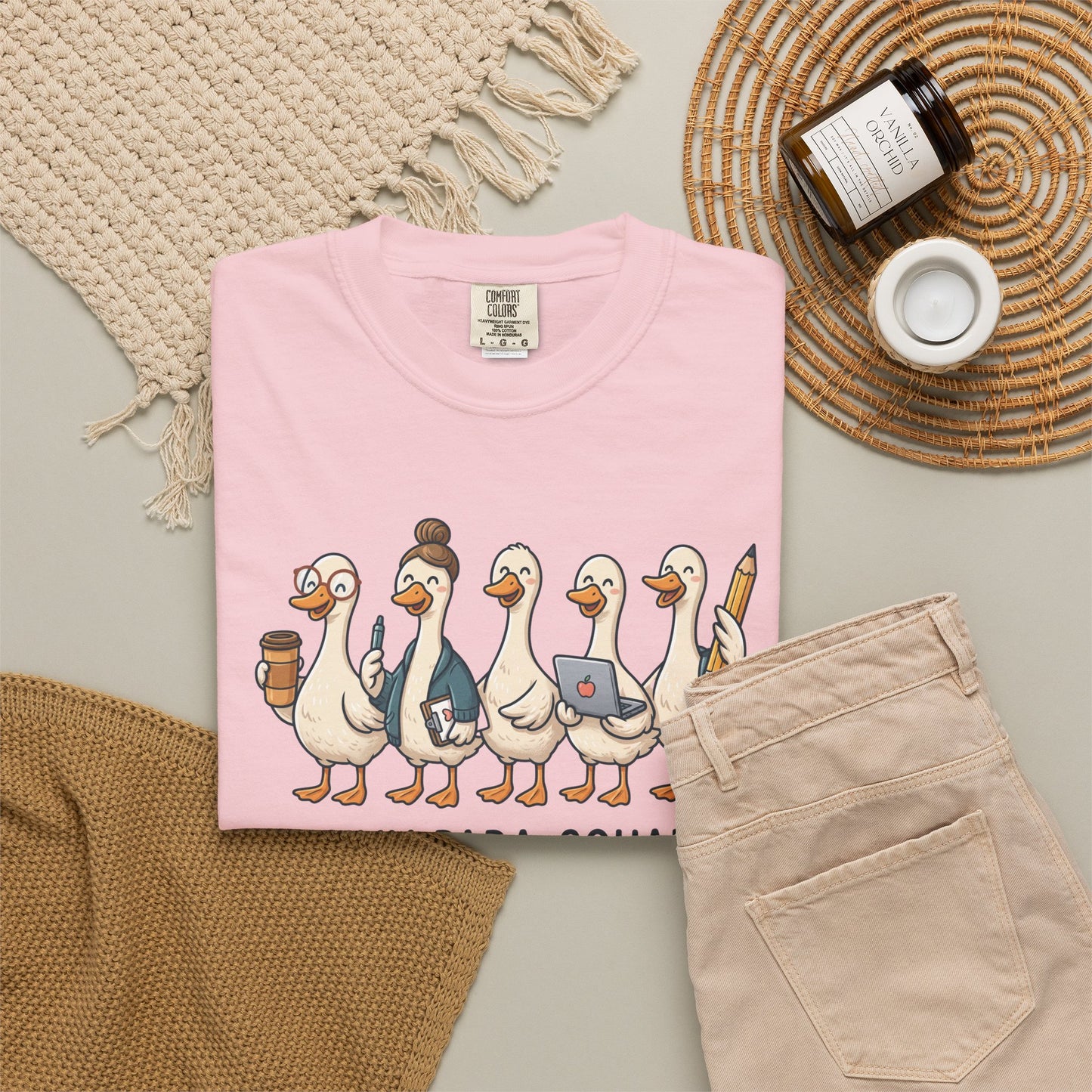 Silly Para Squad Shirt | Goose Paraprofessional Shirt | Comfort Colors Teacher Assistant Tee