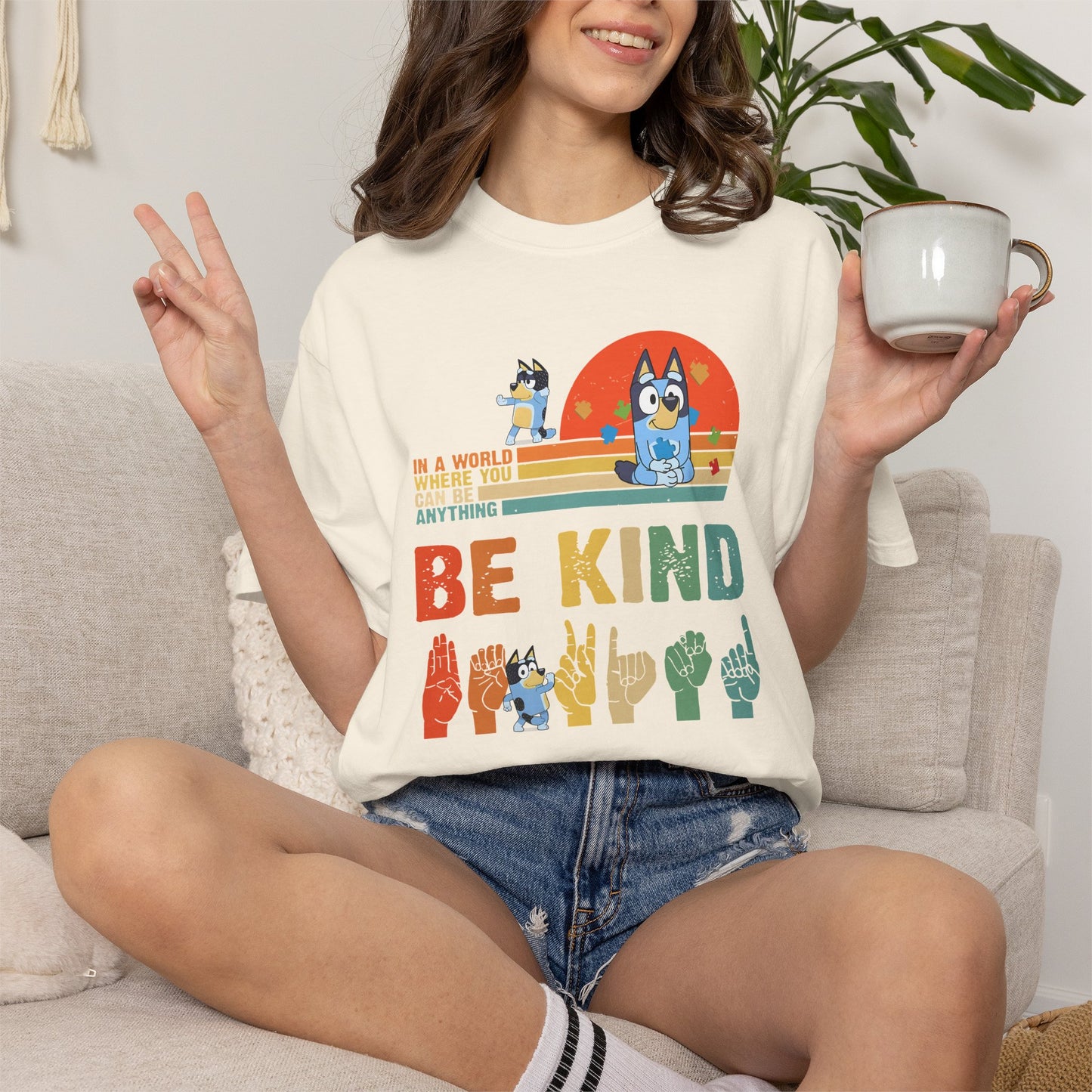 Autism Awareness Shirt | Comfort Colors Tee | Neurodiversity Inclusion Graphic T-Shirt