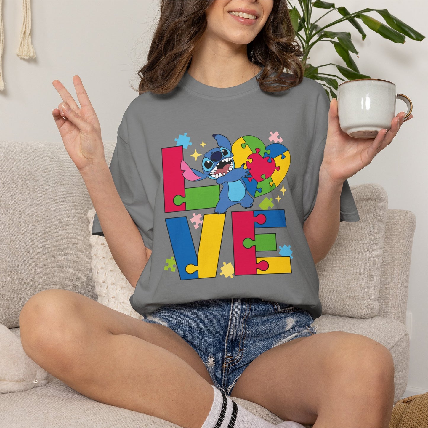 Autism Awareness Shirt | Comfort Colors Tee | Neurodiversity Inclusion Graphic T-Shirt