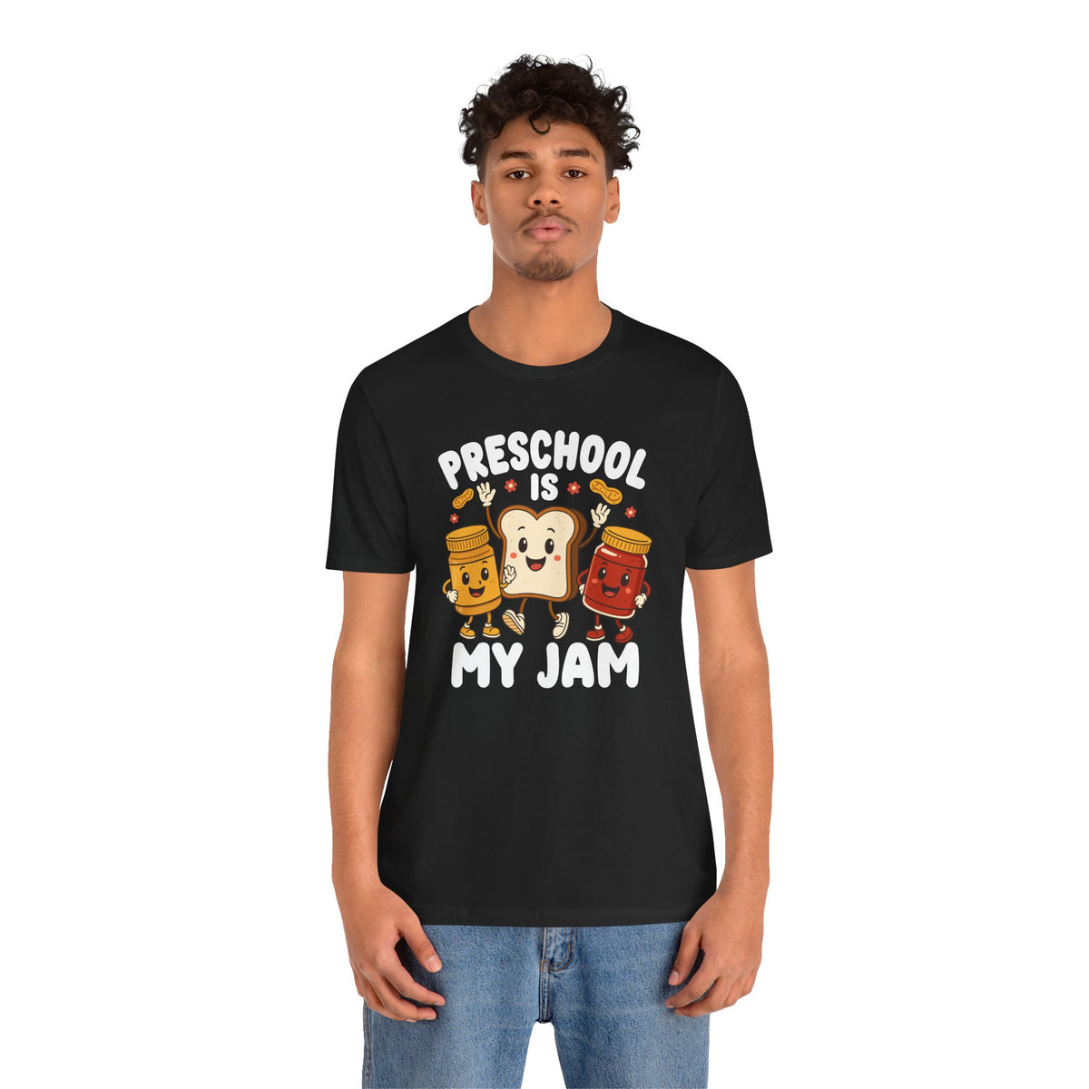 Preschool Is My Jam Teacher Shirt - Cute Preschool Teacher T-Shirt - Early Childhood Educator Tee - Daycare Teacher Gift - Preschool Classroom Shirt