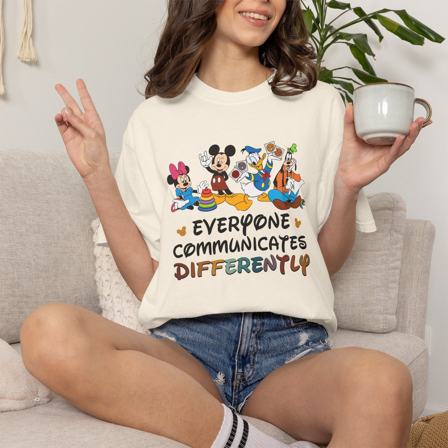 Autism Awareness Shirt | Comfort Colors Tee | Neurodiversity Inclusion Graphic T-Shirt