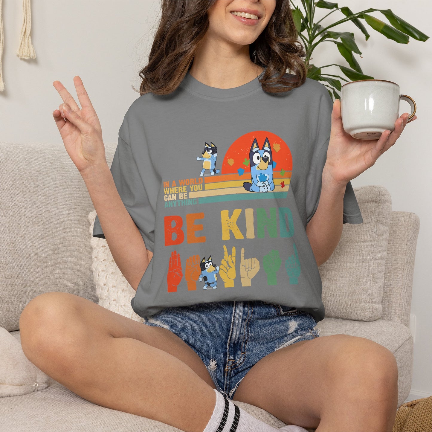 Autism Awareness Shirt | Comfort Colors Tee | Neurodiversity Inclusion Graphic T-Shirt