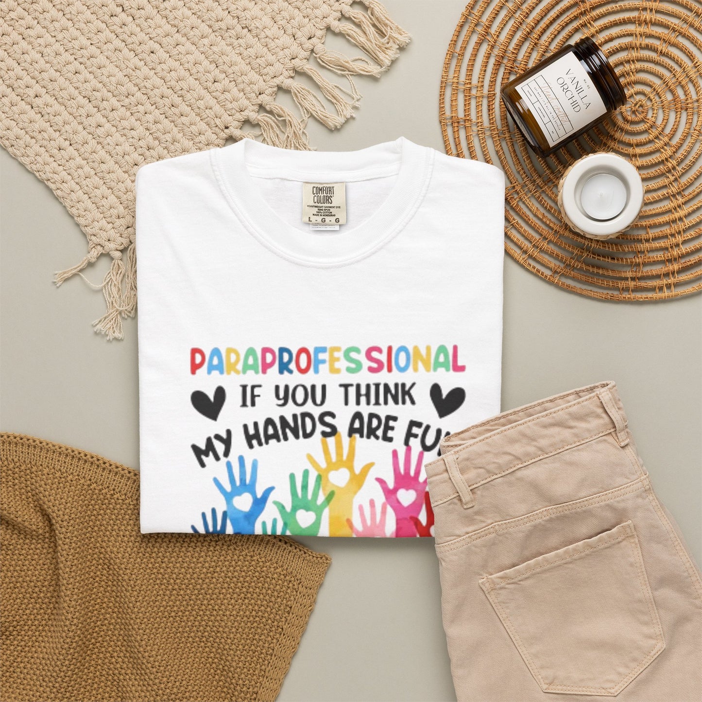 Paraprofessional Shirt | Teacher Assistant Tee | Comfort Colors Special Education Shirt
