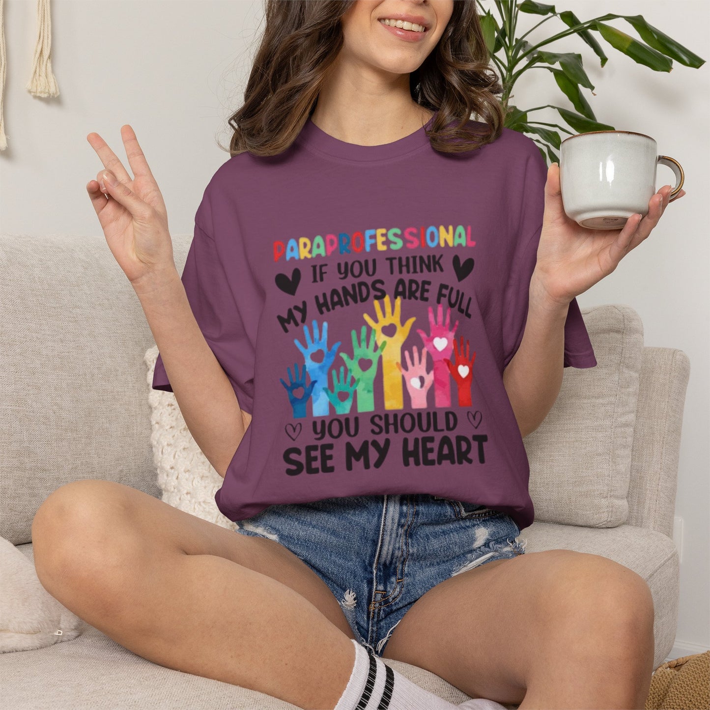 Paraprofessional Shirt | Teacher Assistant Tee | Comfort Colors Special Education Shirt