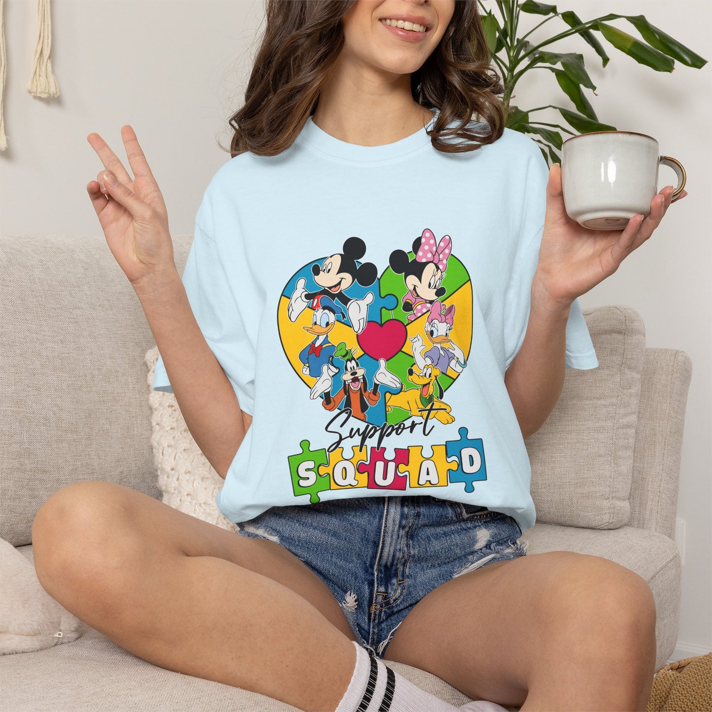 Autism Awareness Shirt | Comfort Colors Tee | Neurodiversity Inclusion Graphic T-Shirt