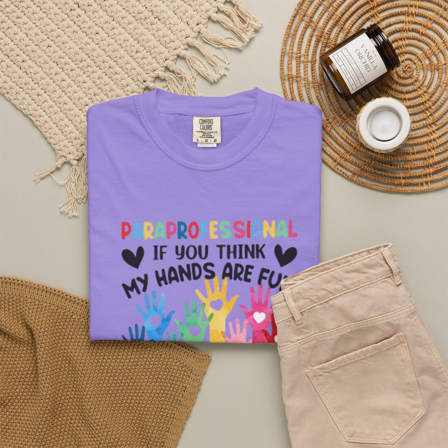 Paraprofessional Shirt | Teacher Assistant Tee | Comfort Colors Special Education Shirt