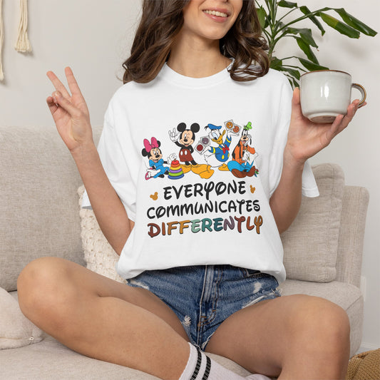 Autism Awareness Shirt | Comfort Colors Tee | Neurodiversity Inclusion Graphic T-Shirt