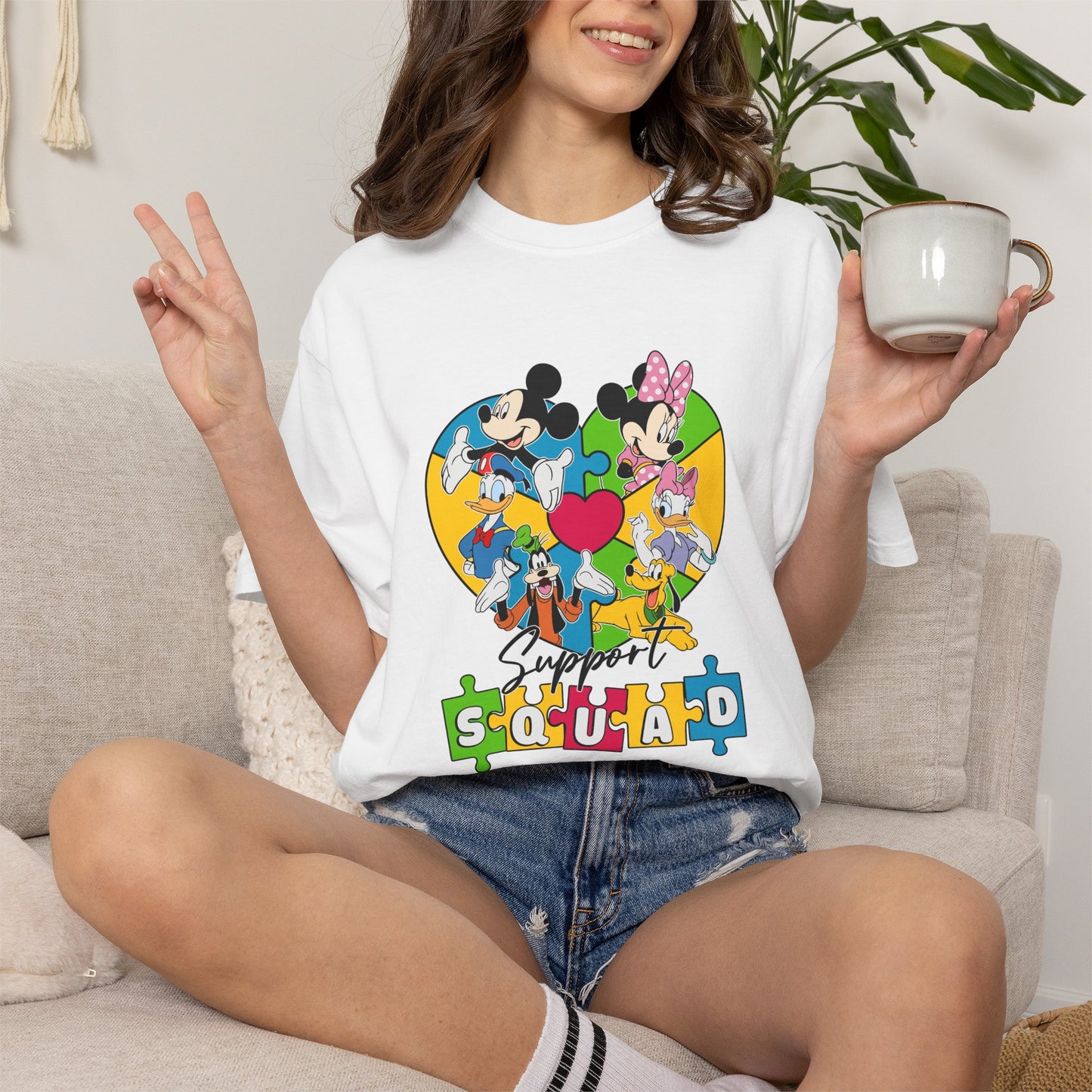 Autism Awareness Shirt | Comfort Colors Tee | Neurodiversity Inclusion Graphic T-Shirt