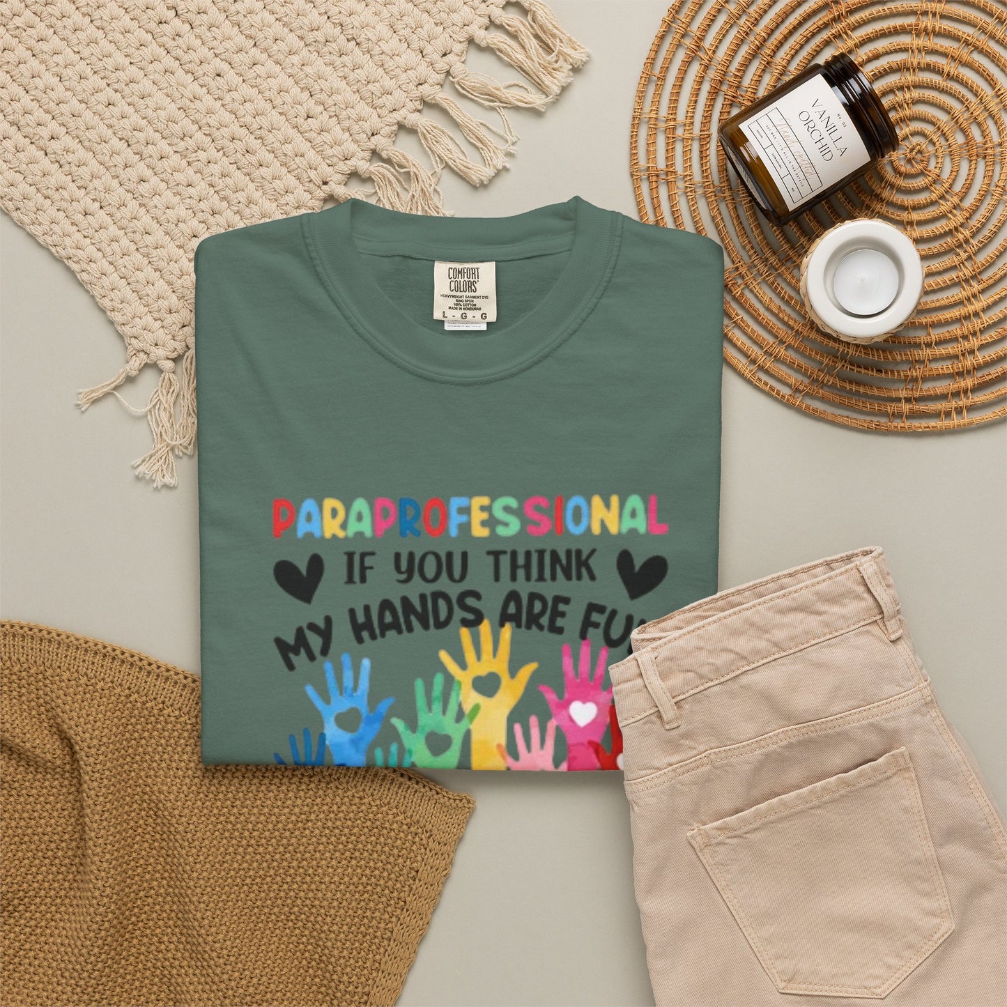 Paraprofessional Shirt | Teacher Assistant Tee | Comfort Colors Special Education Shirt