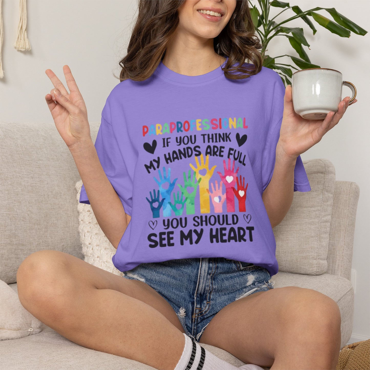 Paraprofessional Shirt | Teacher Assistant Tee | Comfort Colors Special Education Shirt