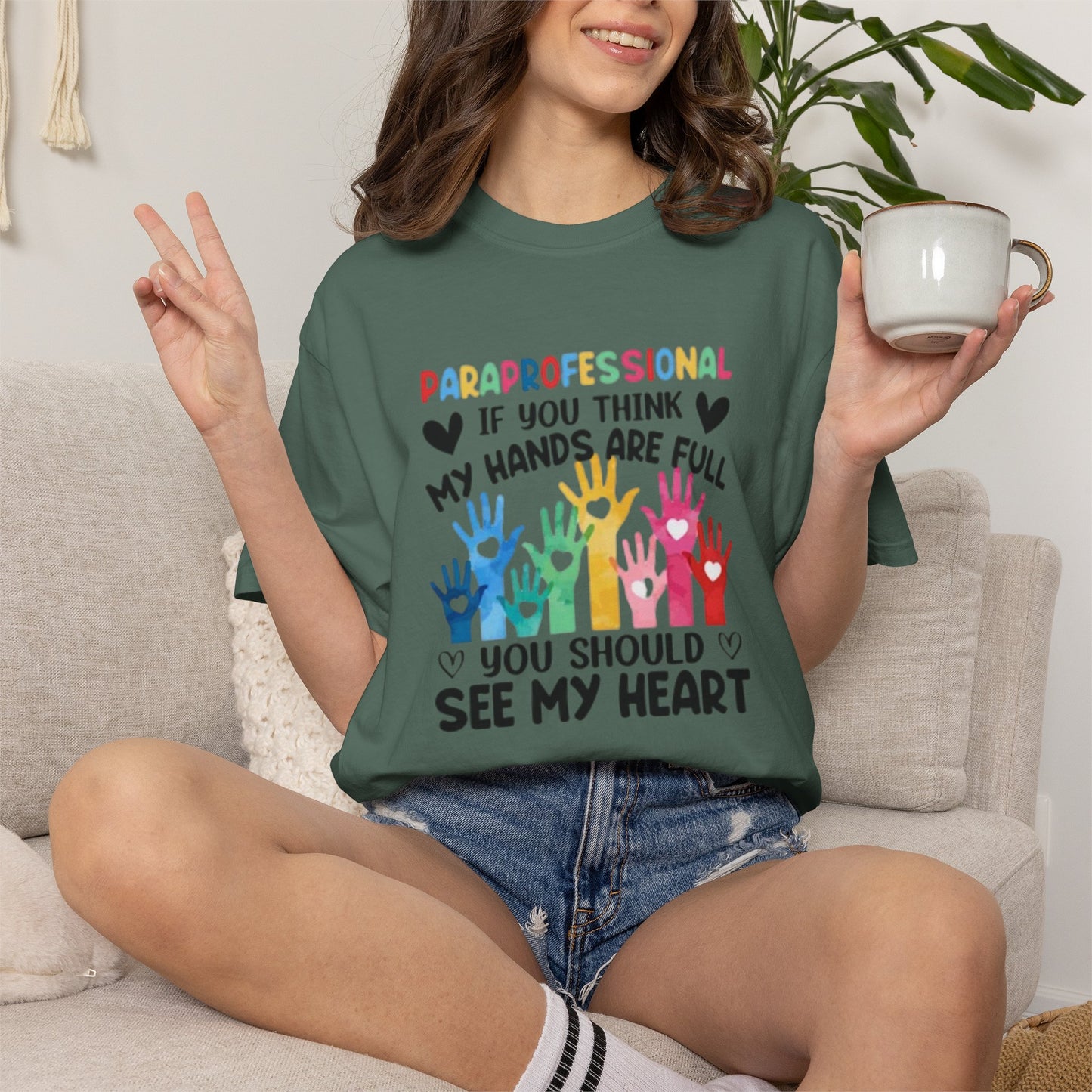 Paraprofessional Shirt | Teacher Assistant Tee | Comfort Colors Special Education Shirt
