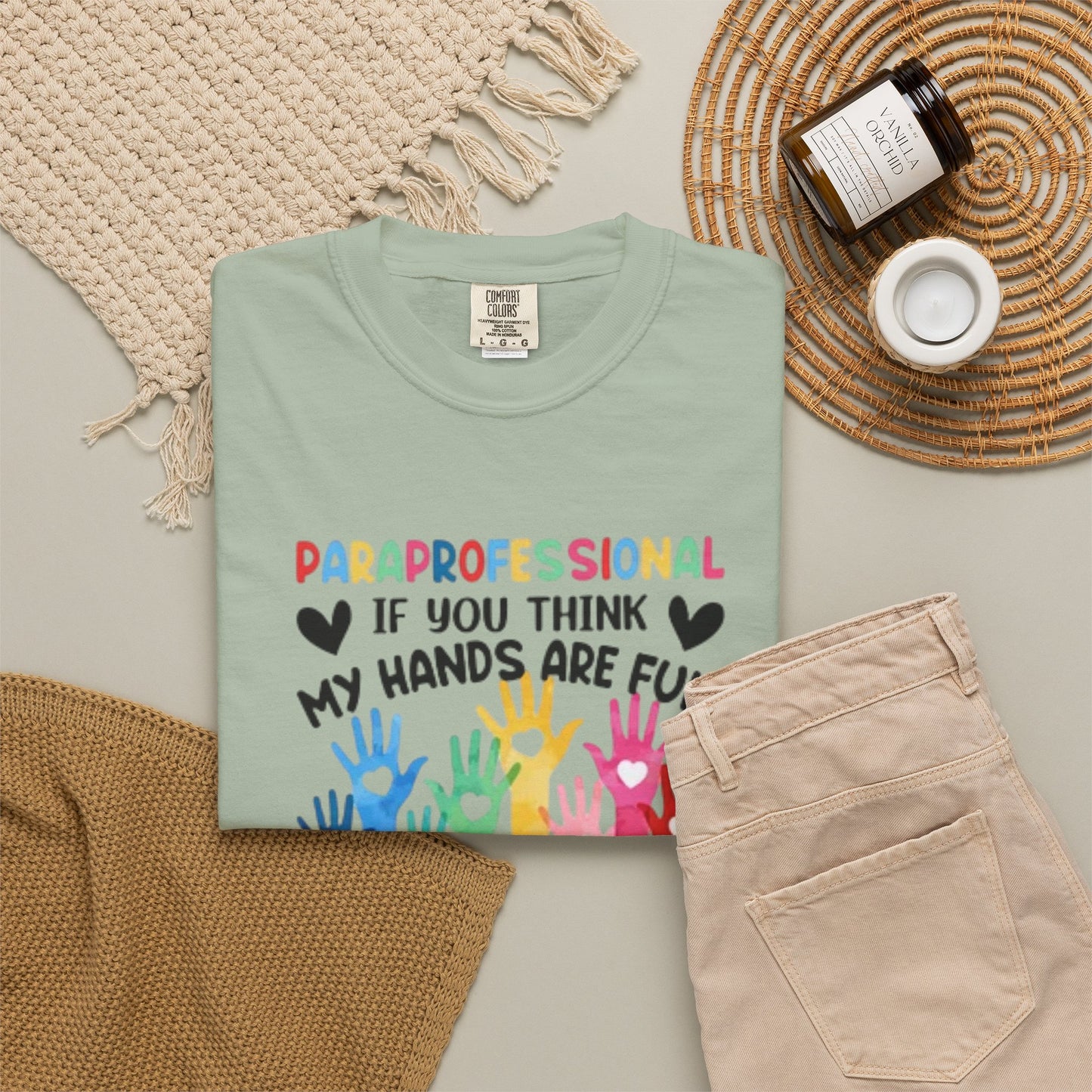 Paraprofessional Shirt | Teacher Assistant Tee | Comfort Colors Special Education Shirt