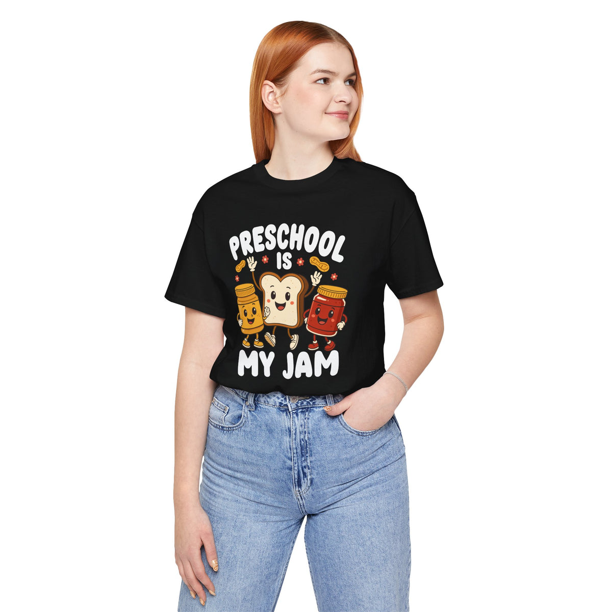 Preschool Is My Jam Teacher Shirt - Cute Preschool Teacher T-Shirt - Early Childhood Educator Tee - Daycare Teacher Gift - Preschool Classroom Shirt