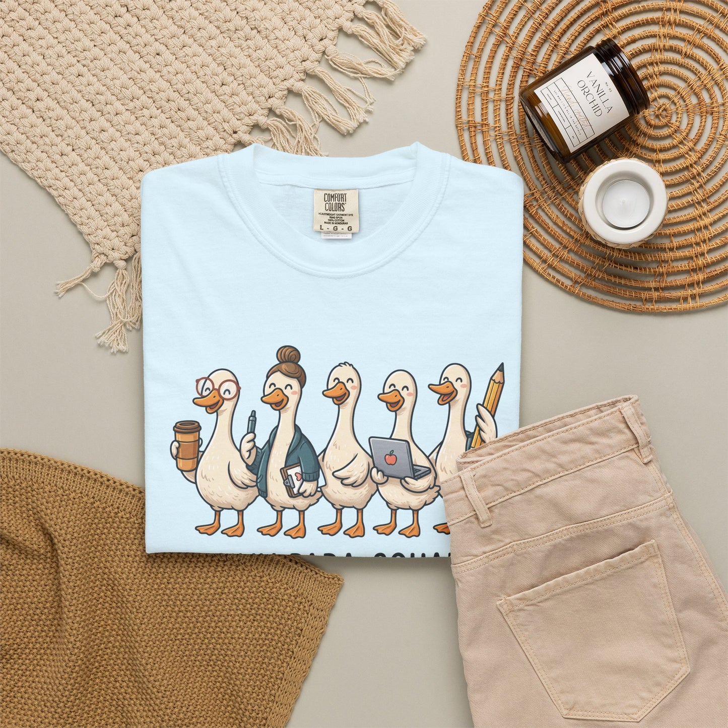 Silly Para Squad Shirt | Goose Paraprofessional Shirt | Comfort Colors Teacher Assistant Tee