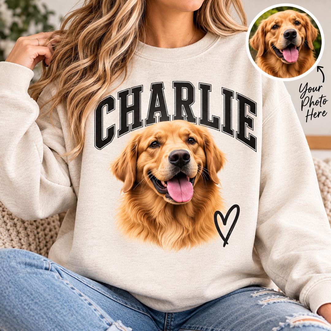 Custom & Personalized Crewneck Sweatshirt | Custom Design, Text, Logo & Image Gildan Heavy Blend
