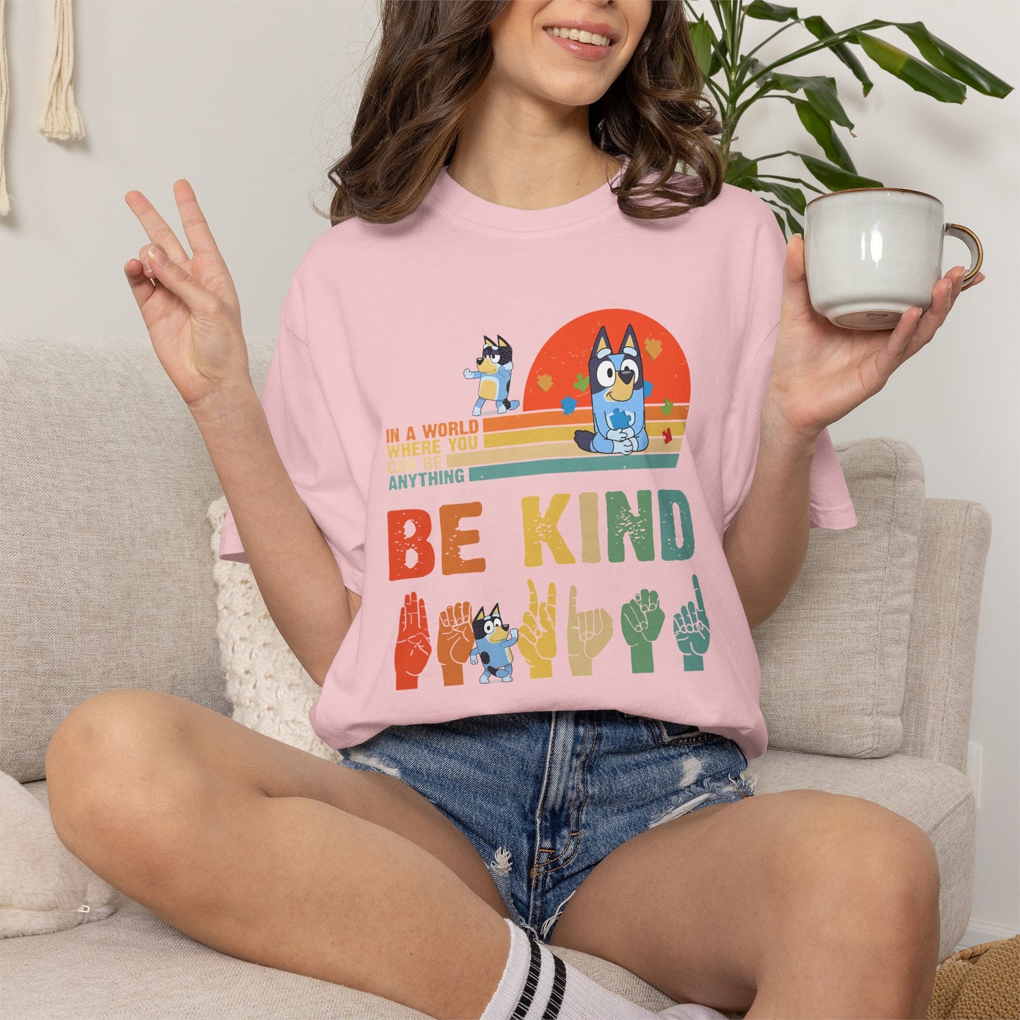 Autism Awareness Shirt | Comfort Colors Tee | Neurodiversity Inclusion Graphic T-Shirt