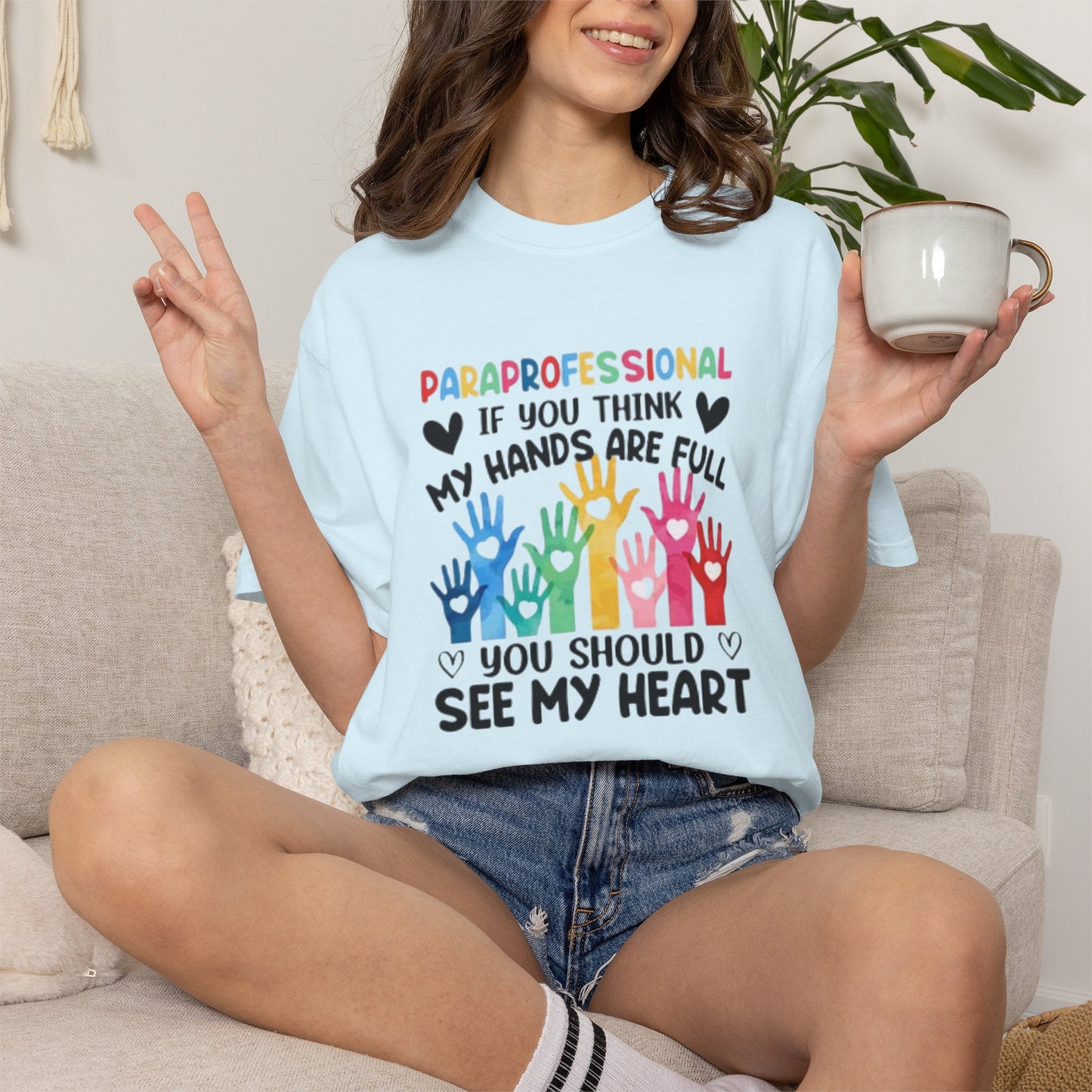 Paraprofessional Shirt | Teacher Assistant Tee | Comfort Colors Special Education Shirt