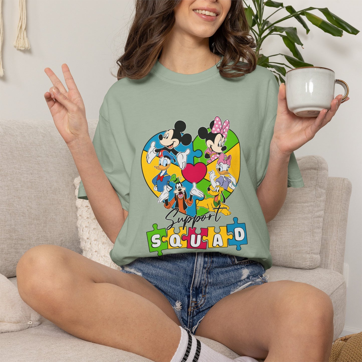 Autism Awareness Shirt | Comfort Colors Tee | Neurodiversity Inclusion Graphic T-Shirt