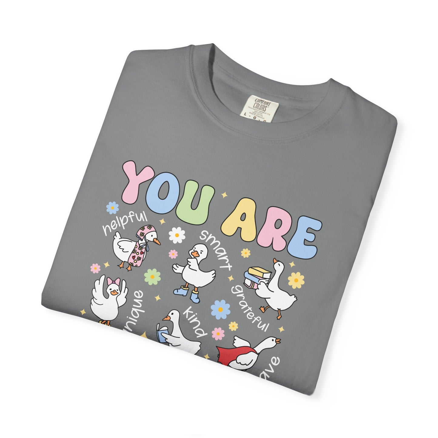 Teacher Affirmation Shirt | Comfort Colors Tee | Inspirational Teacher Graphic T-Shirt Gift