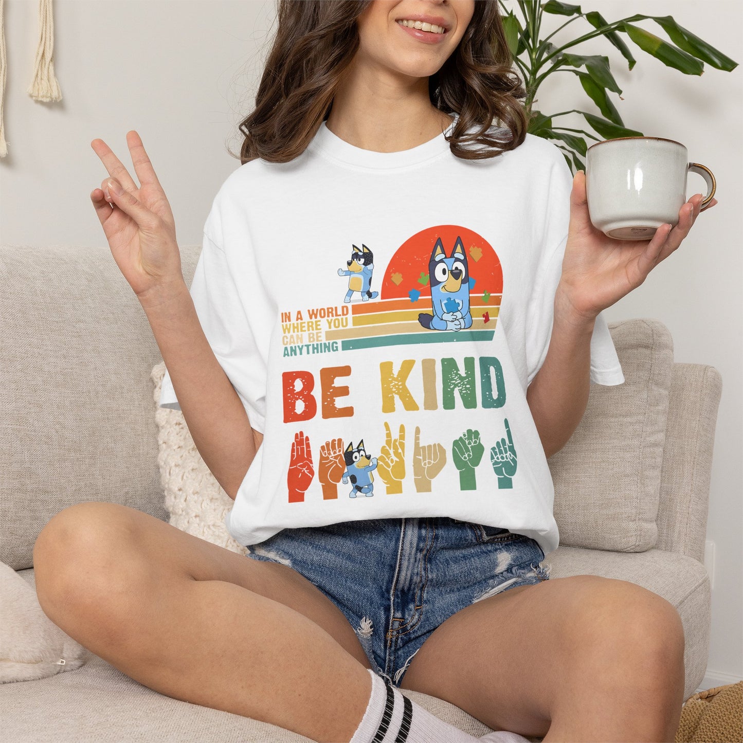 Autism Awareness Shirt | Comfort Colors Tee | Neurodiversity Inclusion Graphic T-Shirt