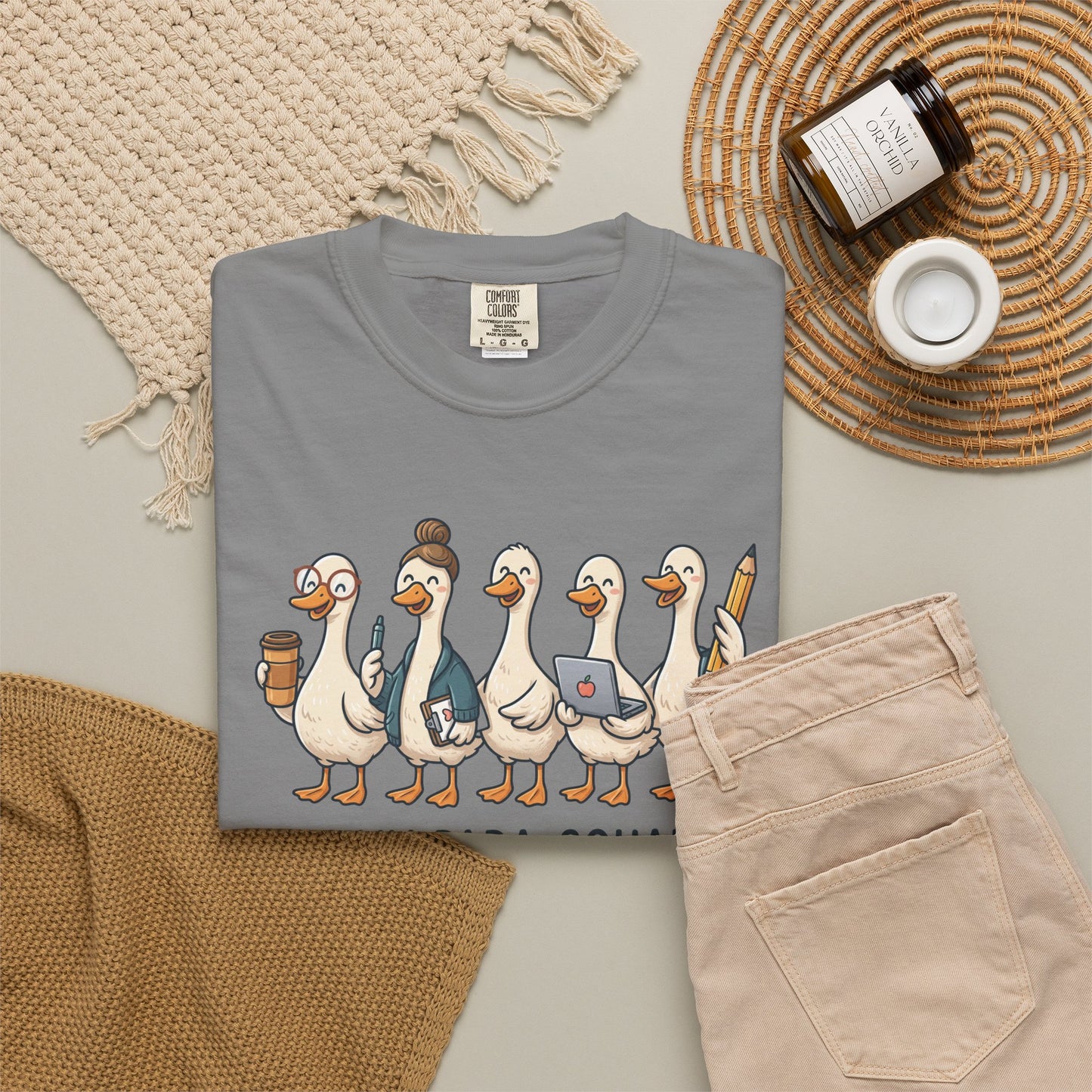 Silly Para Squad Shirt | Goose Paraprofessional Shirt | Comfort Colors Teacher Assistant Tee
