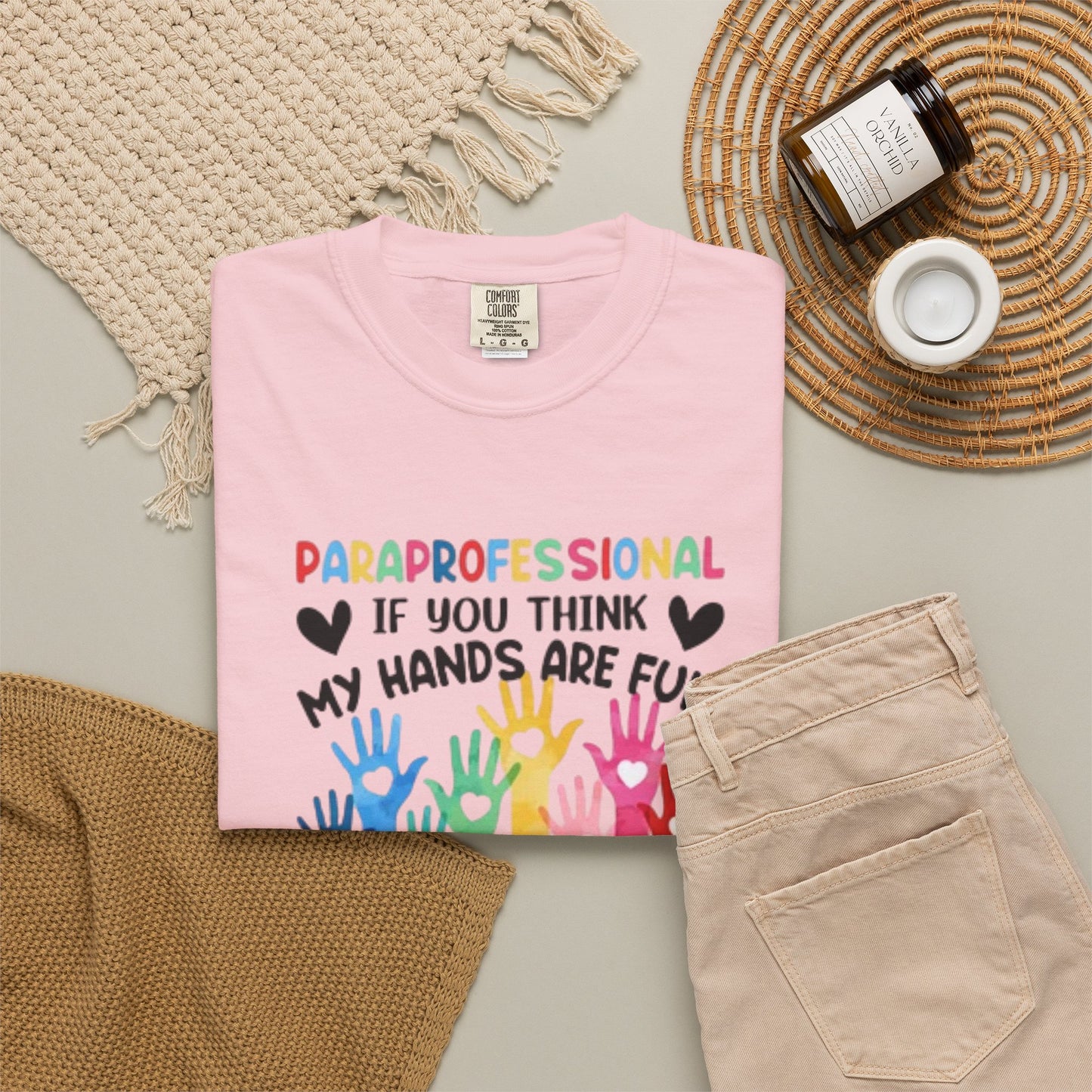 Paraprofessional Shirt | Teacher Assistant Tee | Comfort Colors Special Education Shirt