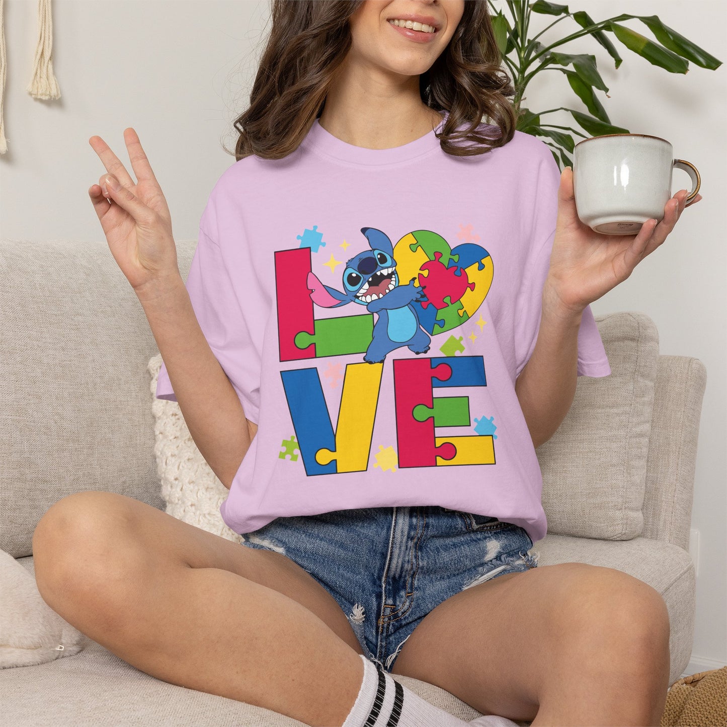 Autism Awareness Shirt | Comfort Colors Tee | Neurodiversity Inclusion Graphic T-Shirt