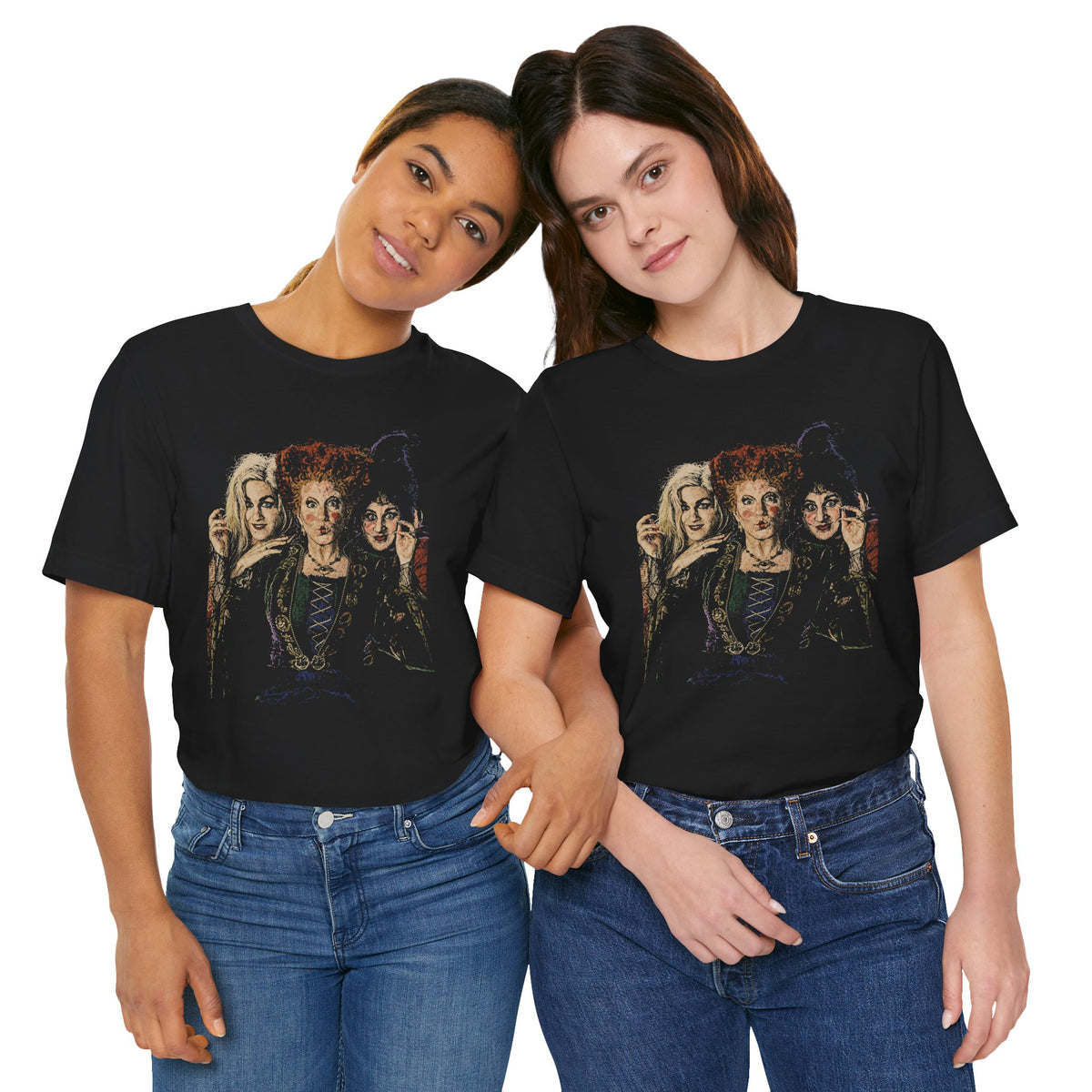 Halloween Graphic Design Witchy Festive T-Shirt for Spooky Season Outfits Perfect for Parties and Fall Festivals